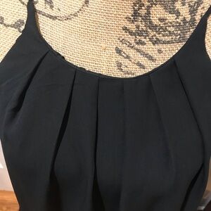 ▪️CYNTHIA ROWLEY Pleated Neckline Blouse